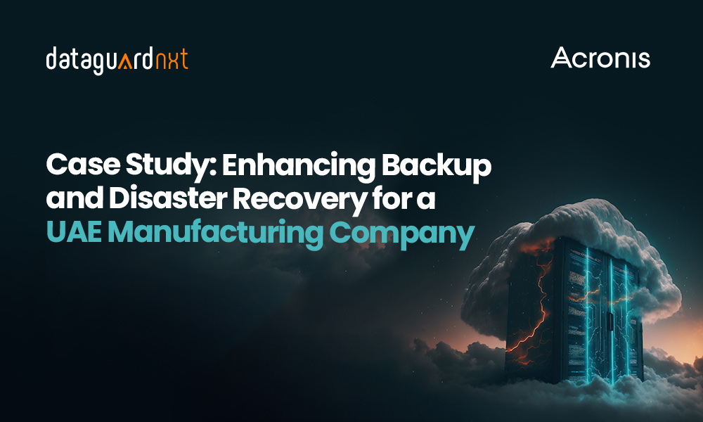 Backup and Disaster Recovery 